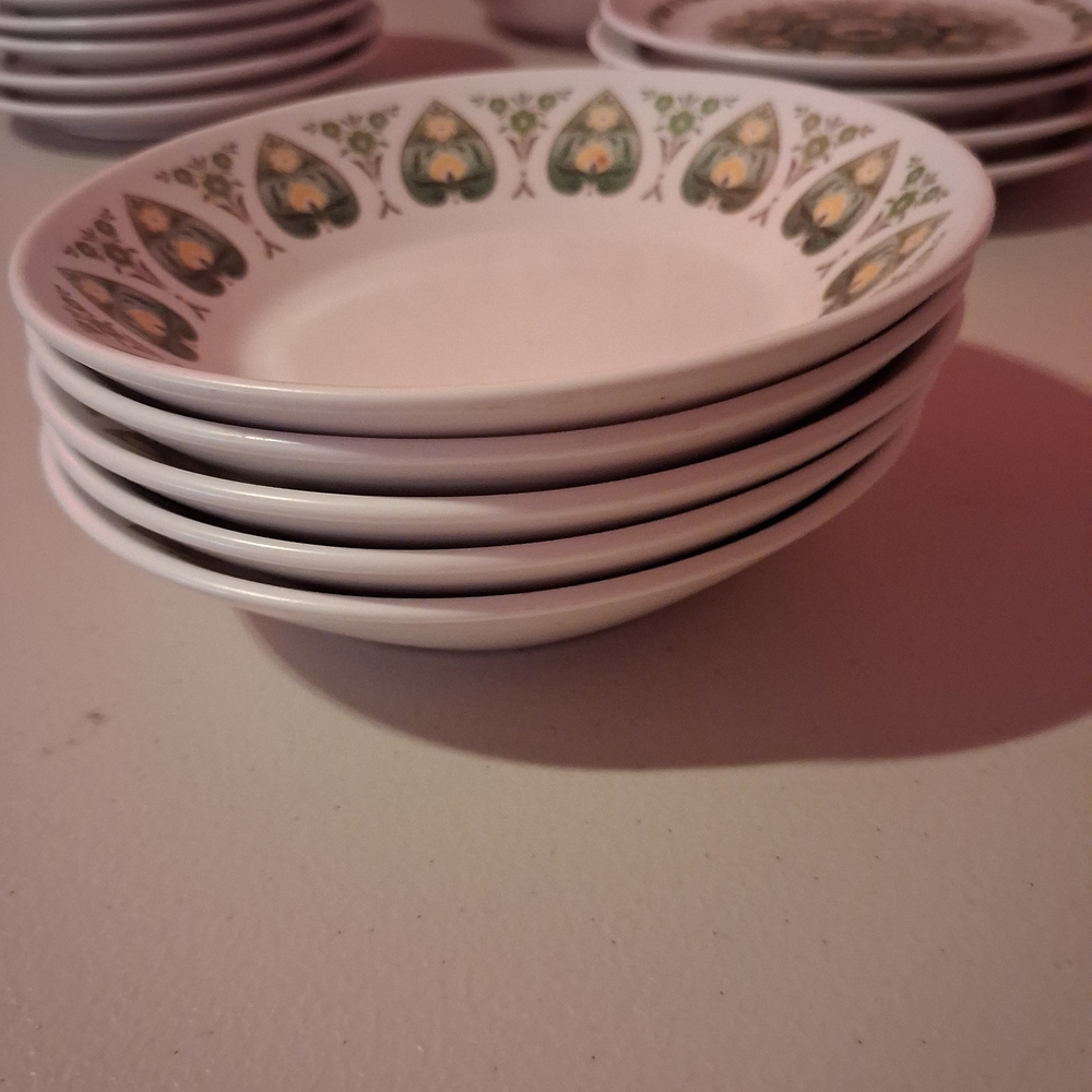 Vintage Noritake Progression "Palos Verde" 9020 Dessert/Fruit Bowls - Set of 5